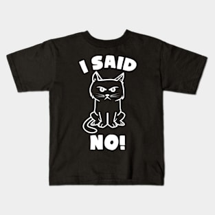 Cat NO Kids T-Shirt